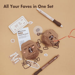 Cudl' Critters Furry Ensemble Set