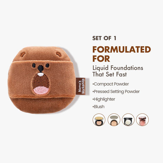 Cudl’Critters Handy Velour Puff