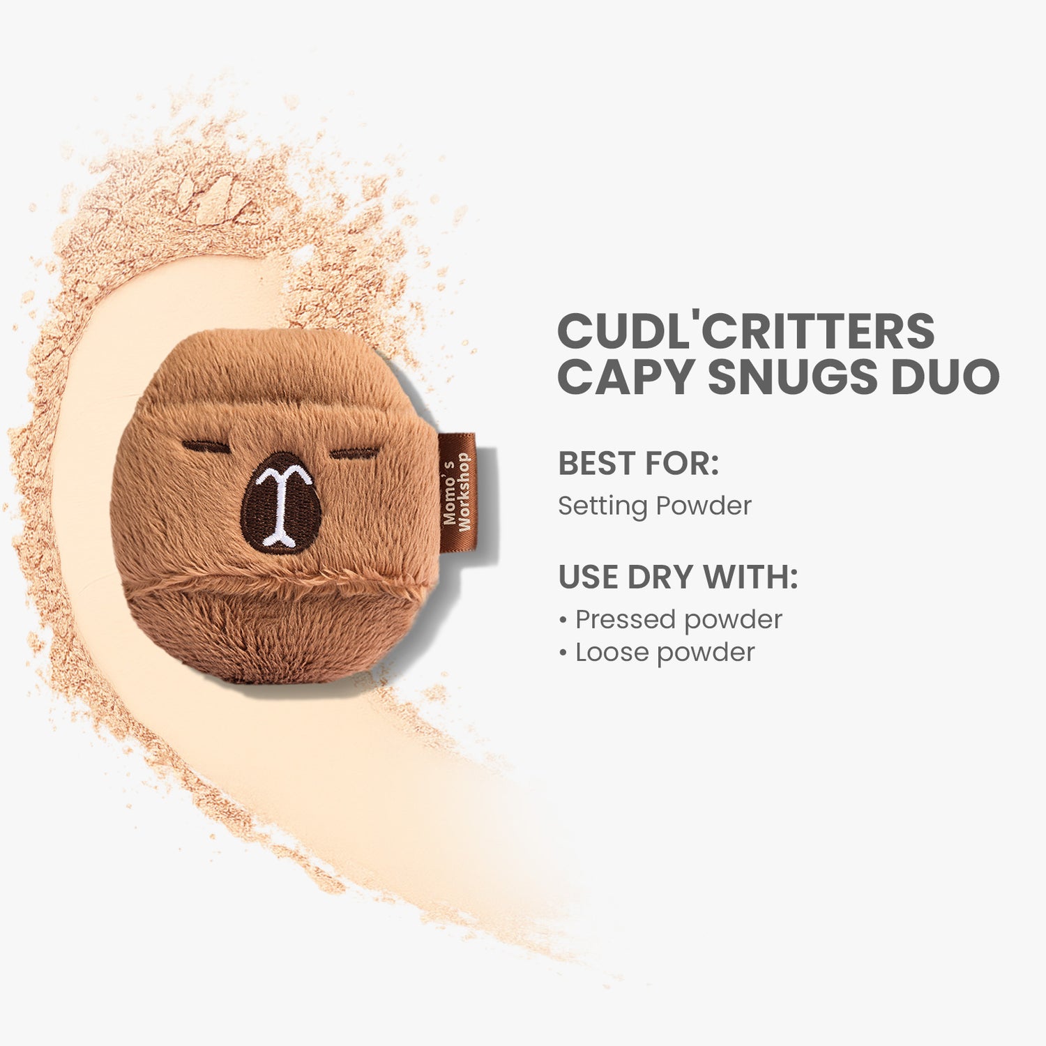 Cudl’Critters Capy Snugs Duo