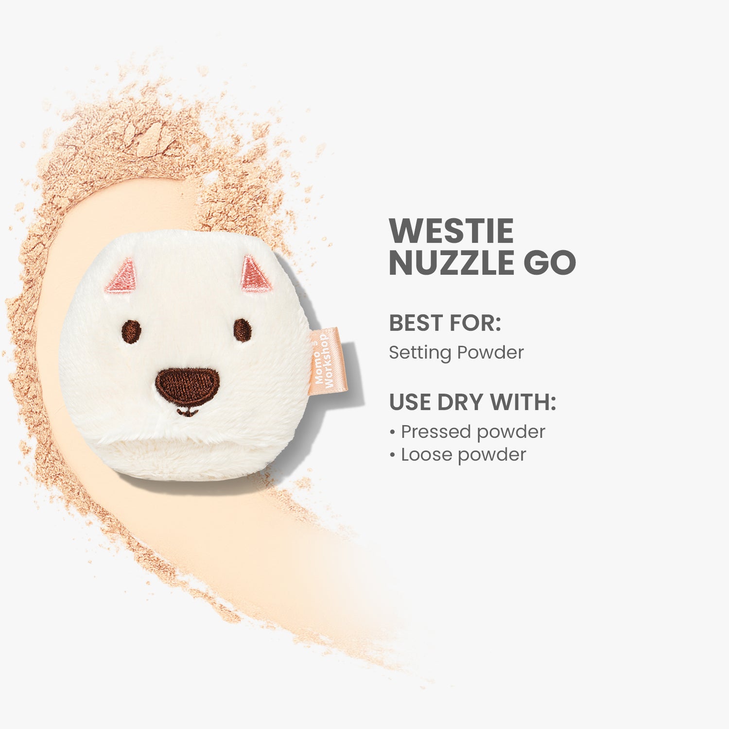 Cudl’Critters Westie Nuzzle Go