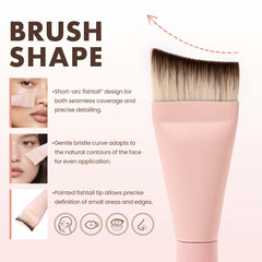 Rosy Reverie Fin Brush