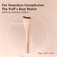 Rosy Reverie Fin Brush