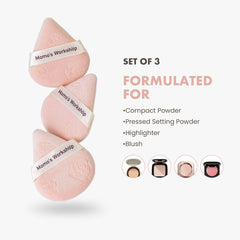 Rosy Reverie Velour Smoothie Puff